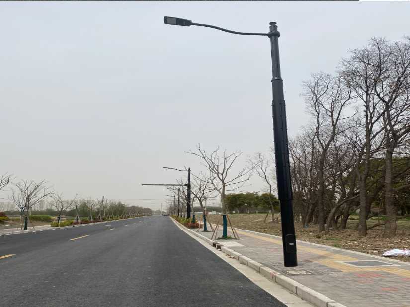 丹东市上海综合杆 太阳能路灯工程